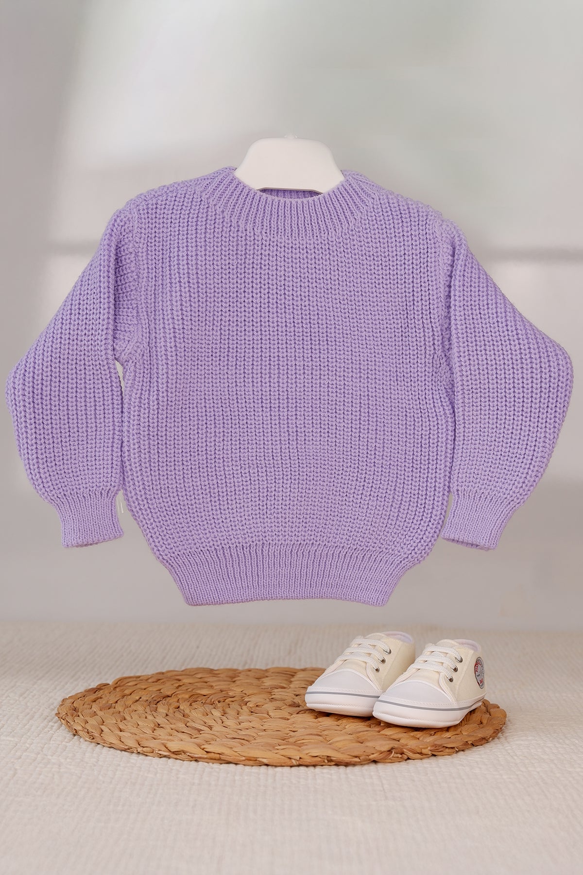 Bebek Çocuk Renkli Triko Kazak 4’lü Set – Yumuşak Kışlık Kazaklar